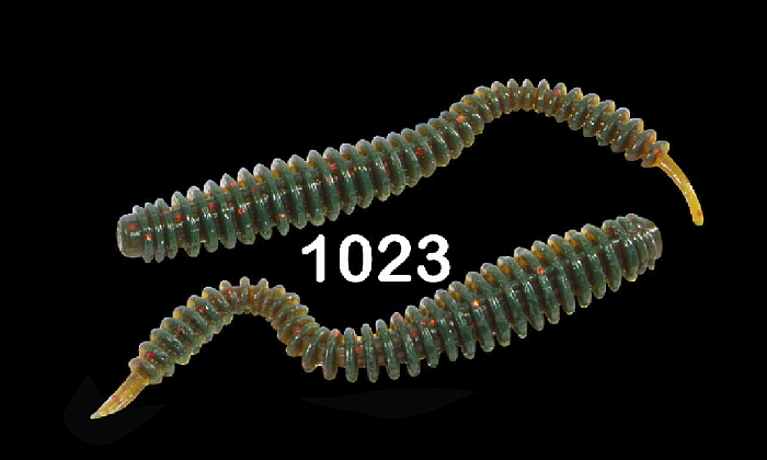 Силиконовая приманка "Volzhanka Twoo-trout 50" цвет 1023 (в упак. 16шт)