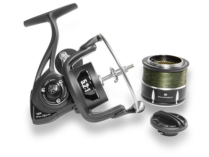 Катушка б/ин "Volzhanka Pro Sport 5004" (10+1 подш) 0.31/180м