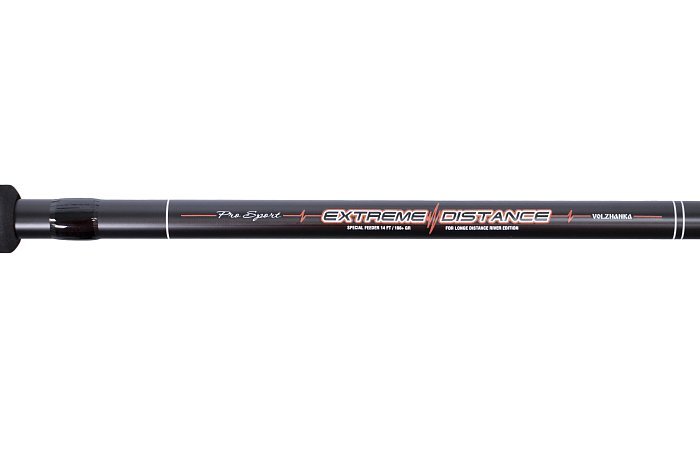 Удилище фидер "Volzhanka Pro Sport Extreme Distance 14ft 100+ "4.2м (3 секции+3) тест 100+гр