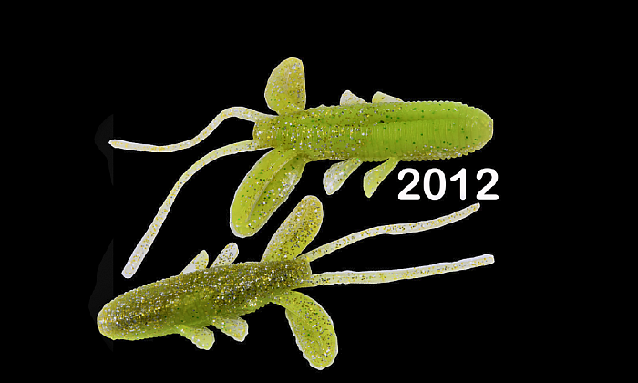 Силиконовая приманка "Volzhanka Quick Claw 50" цвет 2012 (в упак. 5шт)