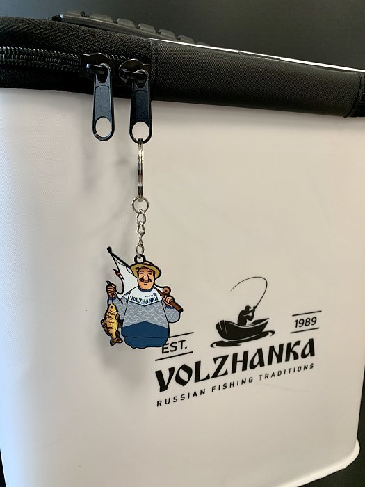 Брелок металл "Рыбак"