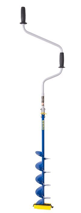 Ледобур "NERO-130" L(шнека)-0.5м, L(транс.)-0.92м, L(бурения)-1.1м, m=2.6кг