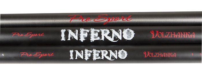 Удилище штекерное "Volzhanka Inferno" 13.0м (8 секций)