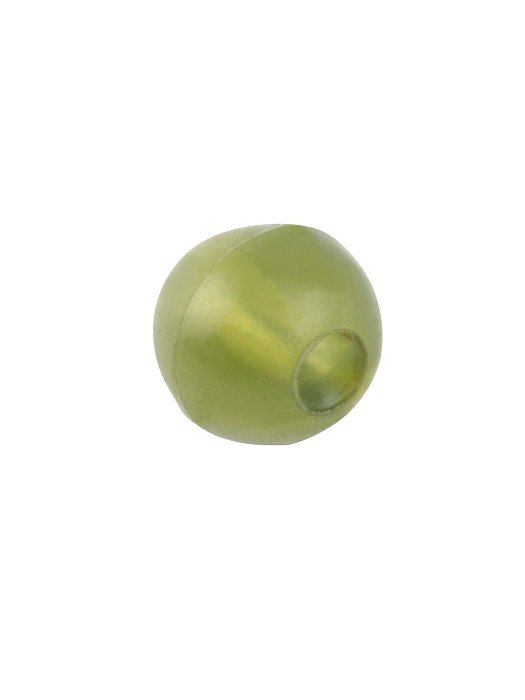 Бусина с конусным отверстием "Volzhanka Tapered Beads 4мм " цвет Trans Green (20шт/уп)