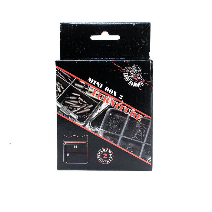 Коробка "Carp Hammer Mini Furniture box- 2" (10.2*8.7*2.4 на 2 отделения) Коробка "Carp Hammer Mini Furniture box- 2" (10.2*8.7*2.4 на 2 отделения)