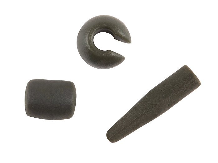 Набор для Чод Риг "Volzhanka Chod Safety System" цвет Dark Green (10*3шт/уп)