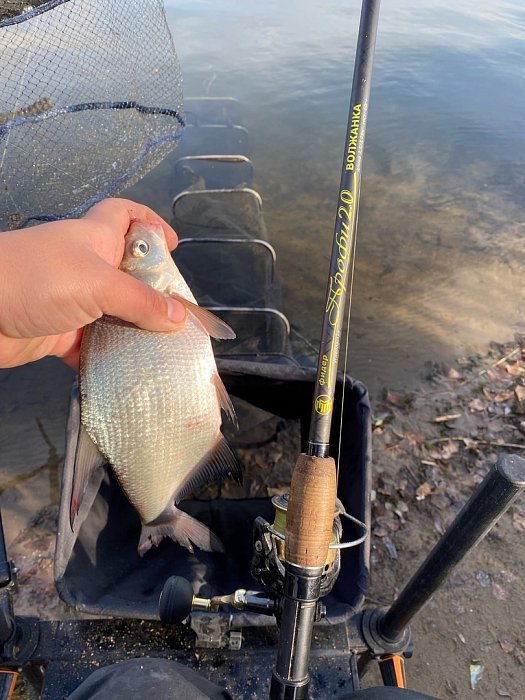 Удилище фидер "Волжанка Профи-2.0" 3.5/3.95м (4 секции+4) тест 80+гр