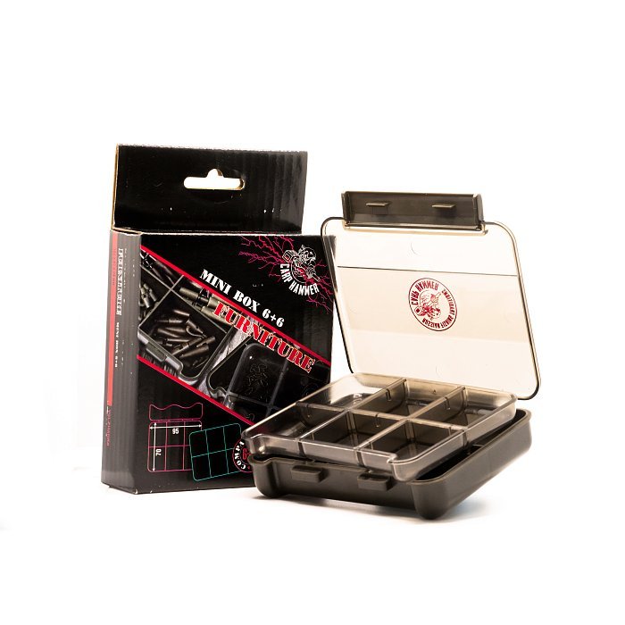 Коробка "Carp Hammer Mini Furniture box-6+6" (10.2*8.7*2.4 на 6+6 отделений)
