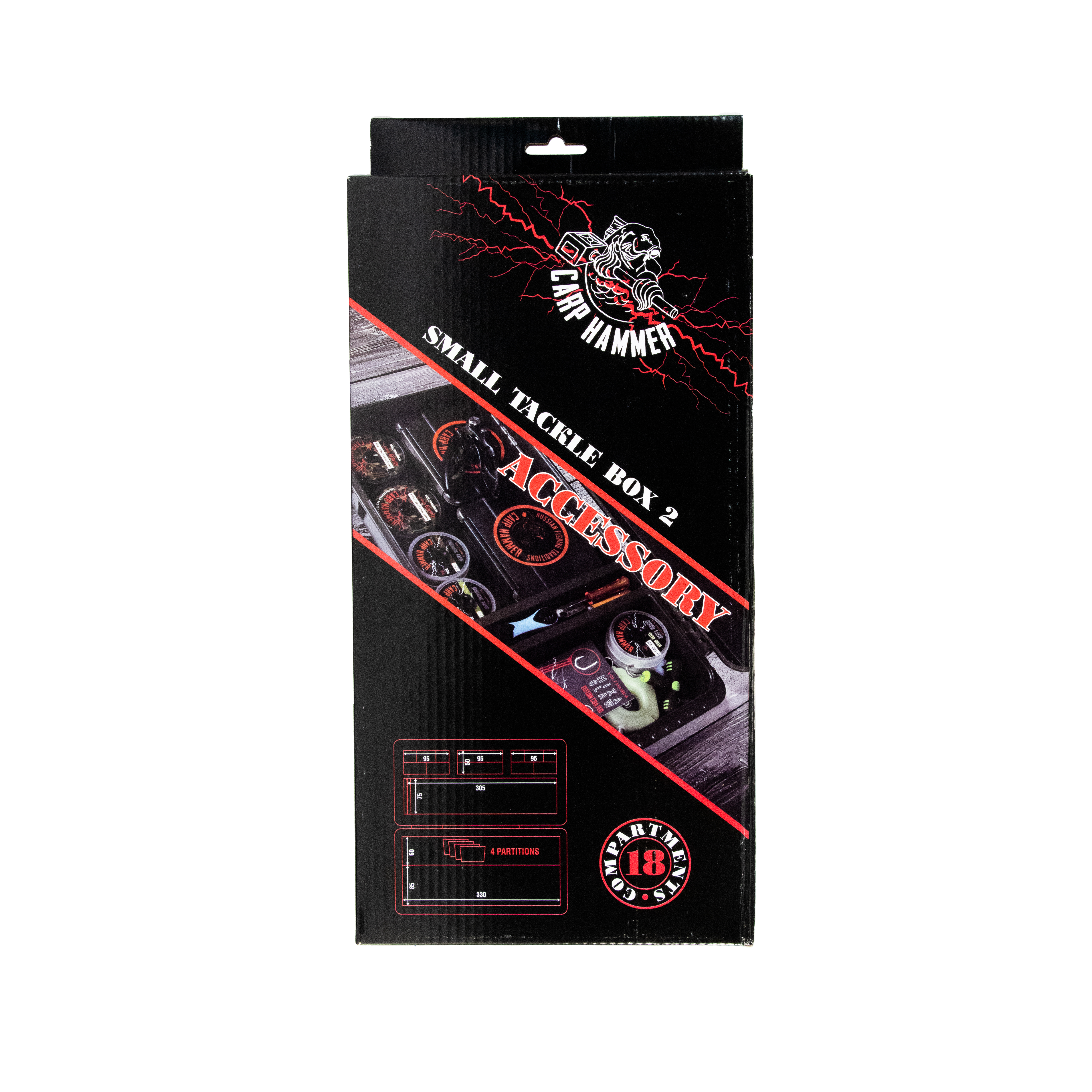 Коробка "Carp Hammer Accessory Small Tackle Box-2" (36*18*5 на 18 отделений) Коробка "Carp Hammer Accessory Small Tackle Box-2" (36*18*5 на 18 отделений)