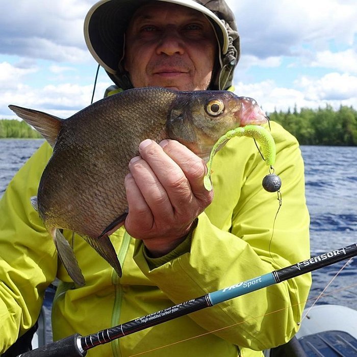 Силиконовая приманка "Volzhanka Sexy Bleak 90" цвет 2012 (в упак. 6шт)