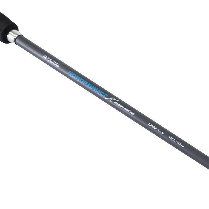 Спиннинг "Волжанка Компромисс Компакт" тест  7-28гр 2.1м (3 секции)