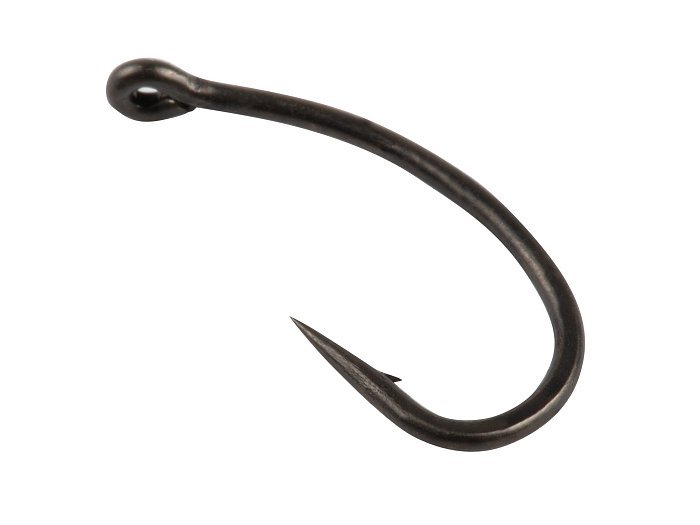 Крючок карповый "Volzhanka Curve Shank Teflon" № 4 (10 штук)