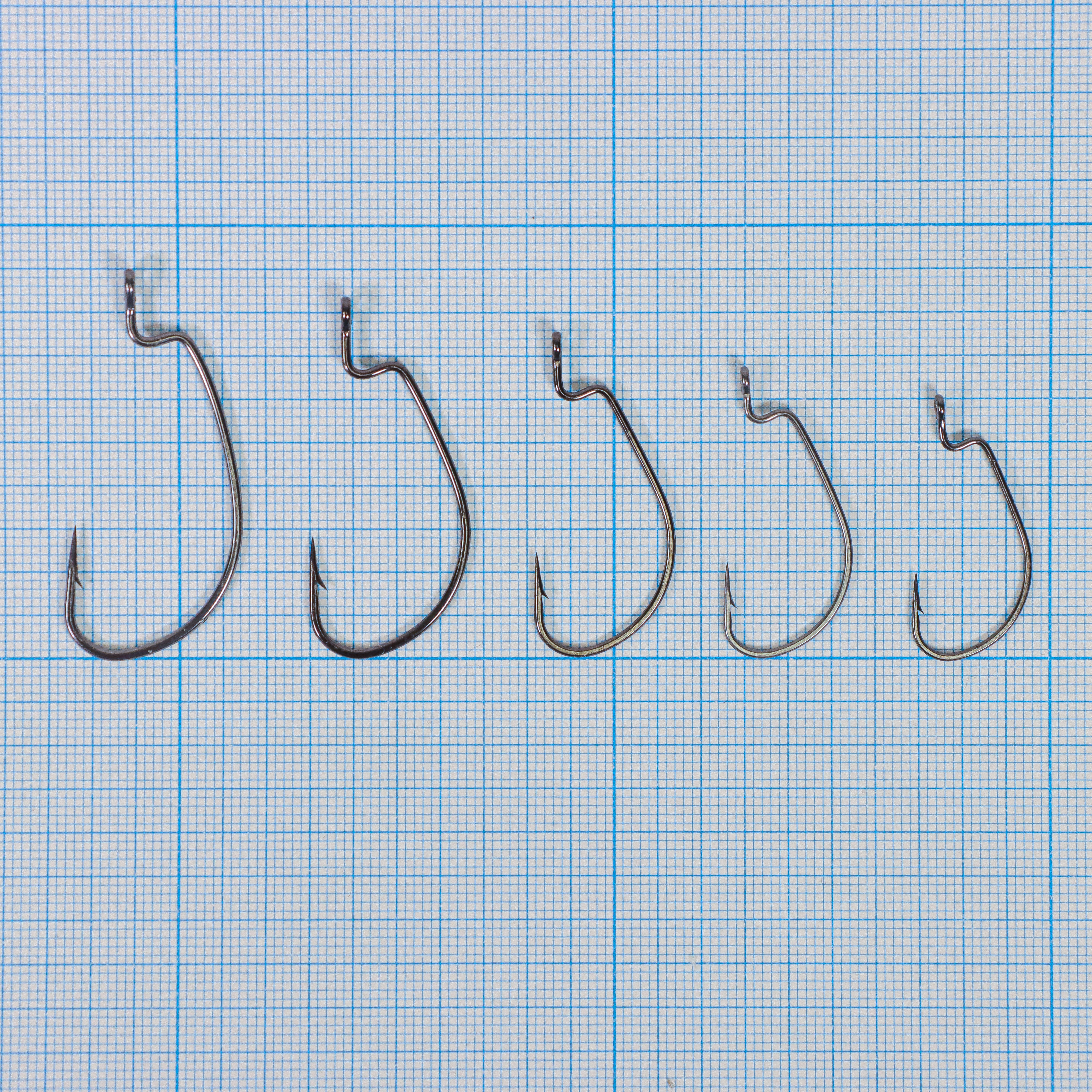 Крючки "Volzhanka Worm Hook 20606" #2 (10шт/уп)