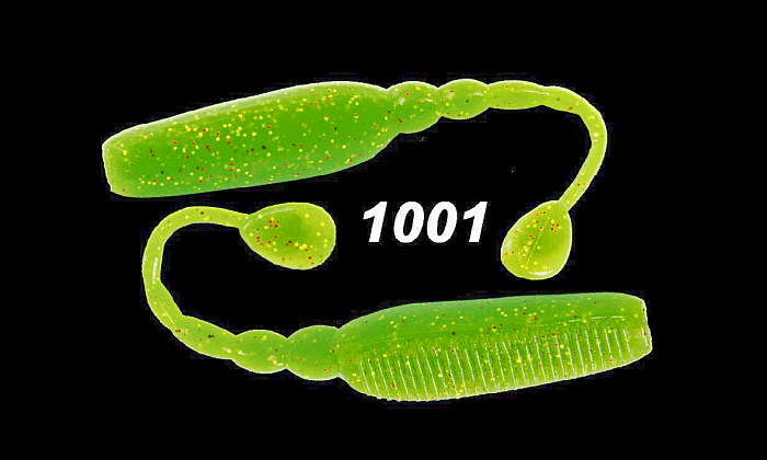 Силиконовая приманка "Volzhanka Sexy Bleak 110" цвет 1001 (в упак. 5шт)