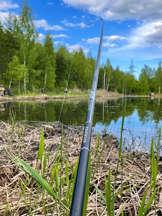 Удилище б/к "Волжанка Оптима" 7.0м (7 секций) тест до 25гр