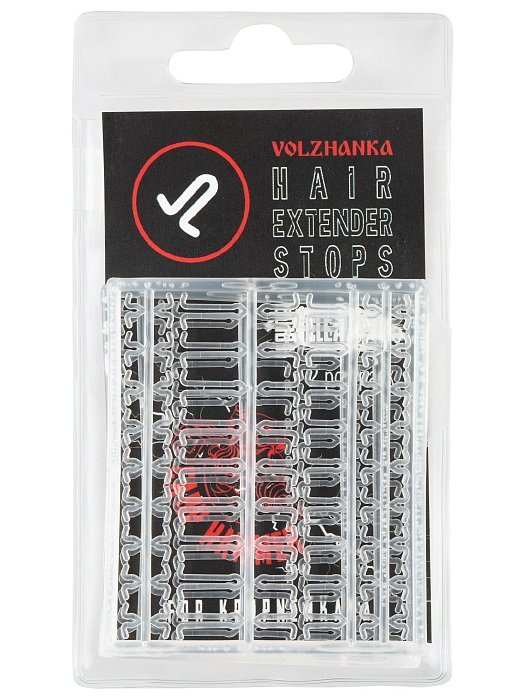 Стопора для бойлов "Volzhanka Hair Extender Stops" цвет Clear (2шт/уп)