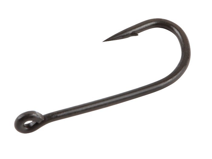 Крючок карповый "Volzhanka Long Shank Teflon" №4 (10 штук)