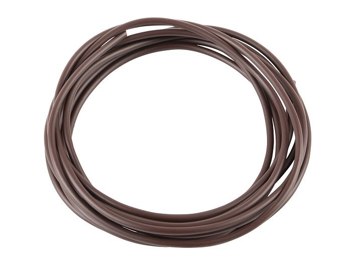 Трубка противозакручиватель "Volzhanka PVC Rig Tube 1mm " Цвет Brown (2 метра)
